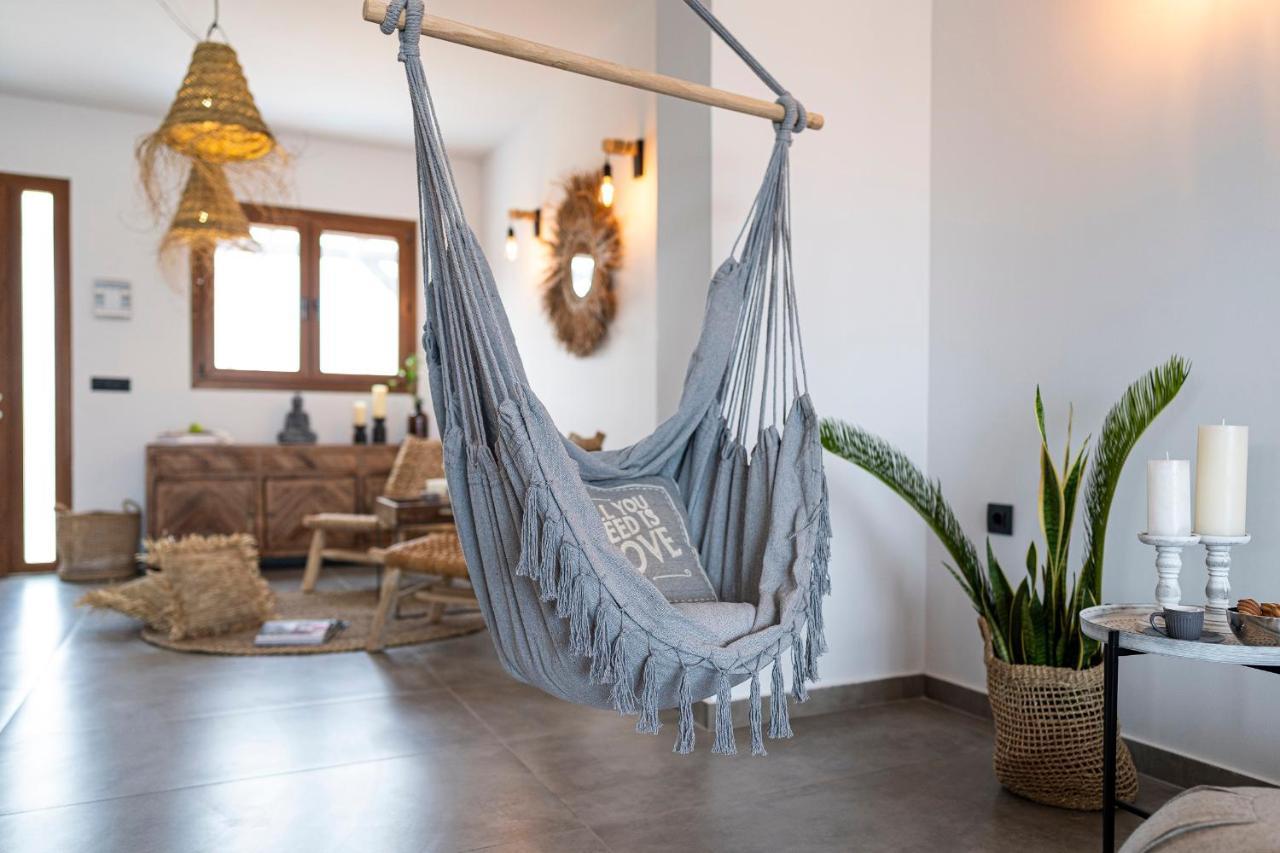 Luxury Nissovilla With Private Pool & Sea Views Kolymbia Esterno foto
